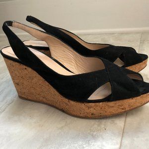 Cork-soled wedges